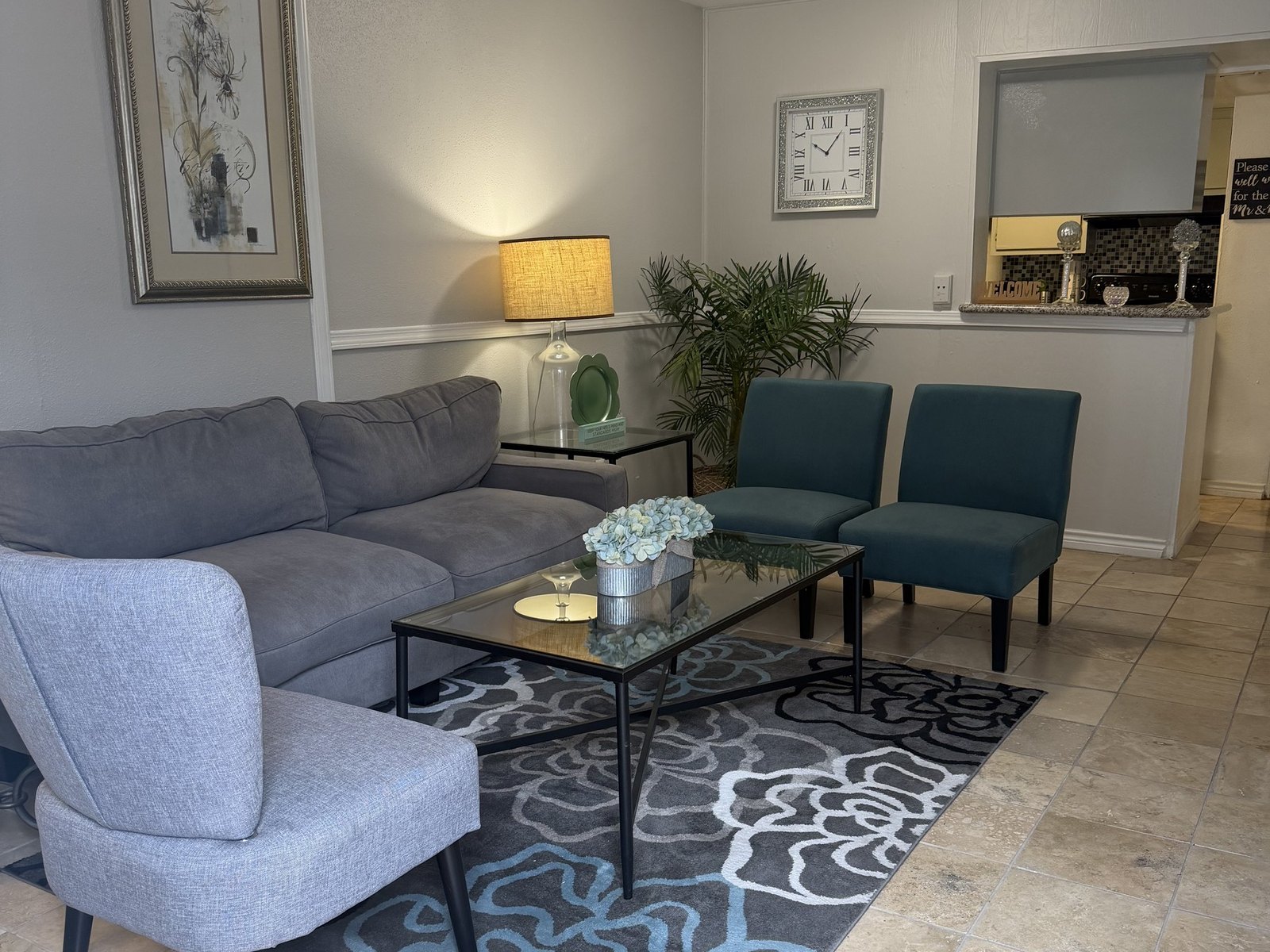 Sala dentro de un apartamento de La Primavera